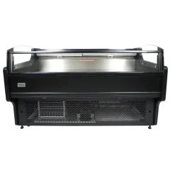 Combisteel Kühlvitrine Ronald 1.5 Schwarz 1580 mm