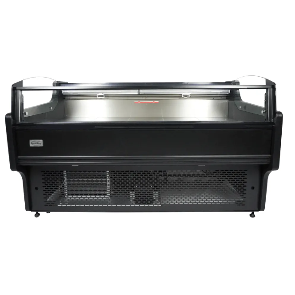 Combisteel Kühlvitrine Ronald 1.5 Schwarz 1580 mm
