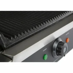 CombiSteel Kontaktgrill Panini, Platten gerillt, 440x410x190mm
