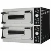 Combisteel Pizzaofen Doppelkammer für 2x 4 Pizzen, Ø-40cm