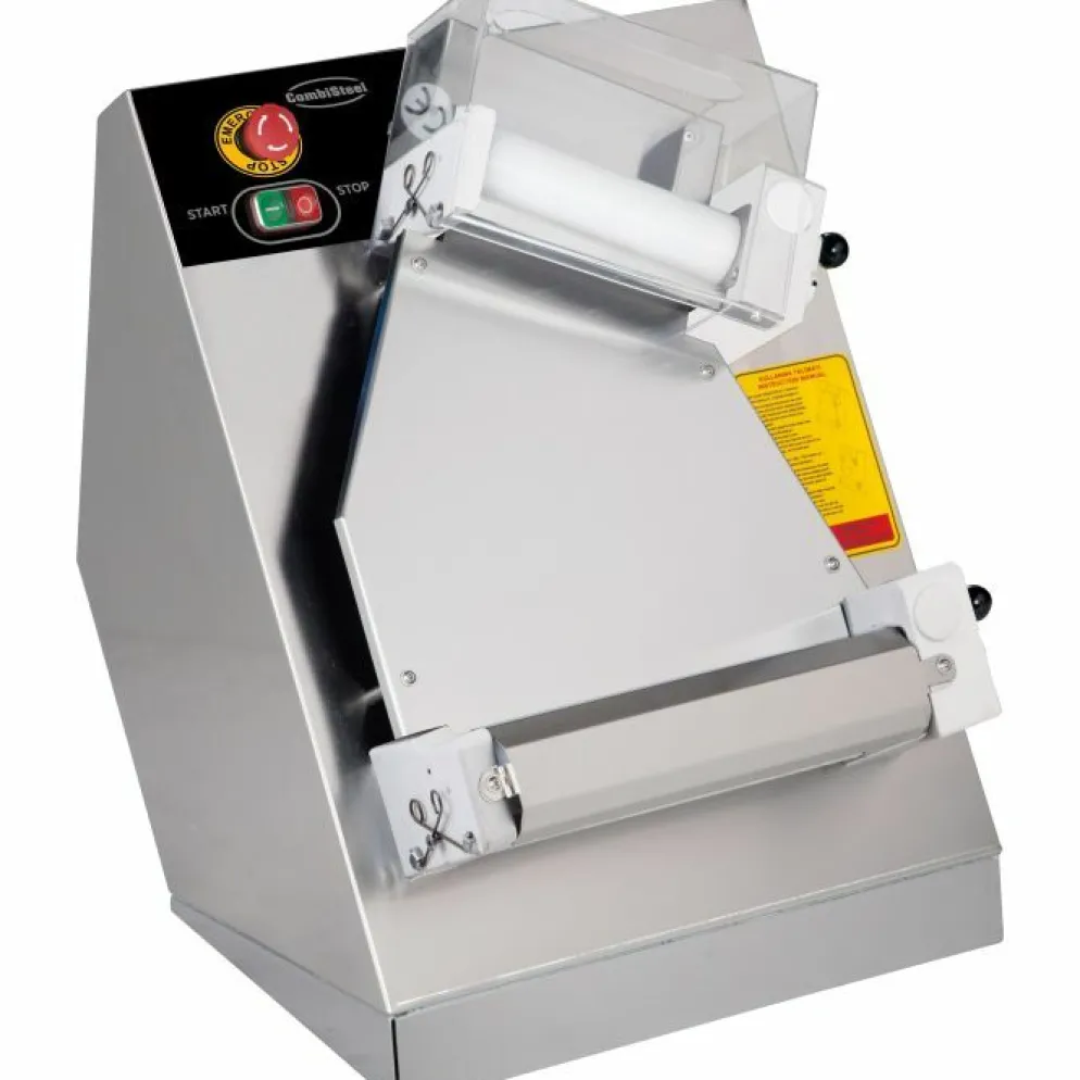Combisteel Profi Teigausrollmaschine 40cm | Gastro Teigausroller für Pizza & Pasta