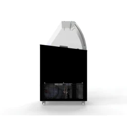 Combisteel Speiseeisvitrine Corsica 6×5 L Schwarz 909 mm