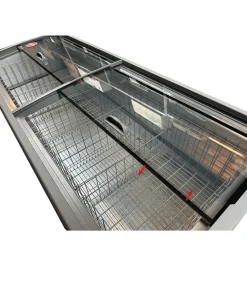 Combisteel Supermarkt Tiefkühltruhe Grau 630 L