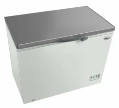 Combisteel Tiefkühltruhe mit Edelstahldeckel, 302 Liter