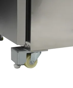 CombiSteel Umschaltbarer Kühl-/Tiefkühlschrank mit 2 Schubladen, 185 Liter