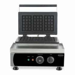 Combisteel Waffeleisen für 3 Brüsseler Waffeln