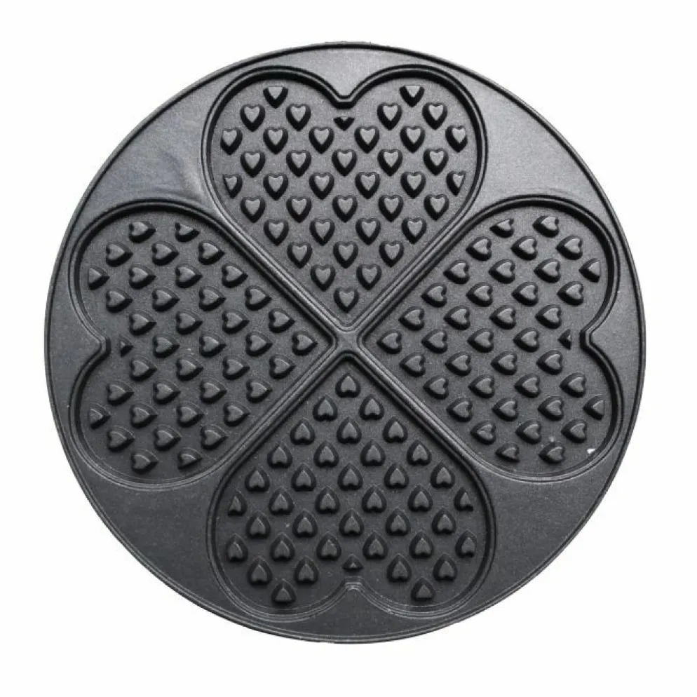 Combisteel Waffeleisen für 4 Herzwaffeln