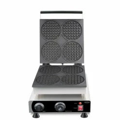 Combisteel Waffeleisen für 4 runde Waffeln