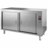 Combisteel Wärmeschrank 1000 mm Drehtüren Edelstahl