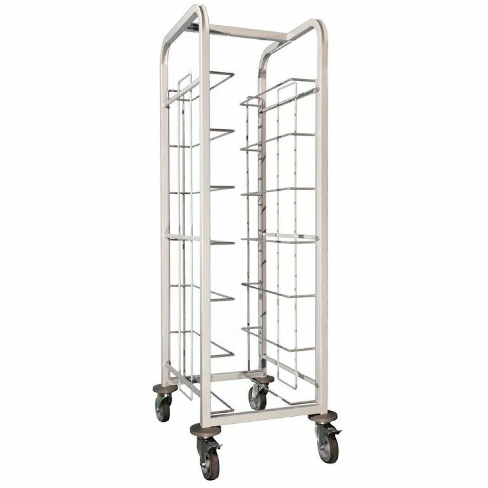 Craven Tablettwagen Stahl für 7 Tabletts, 139,3(H) x 48,5(B) x 57,8(T