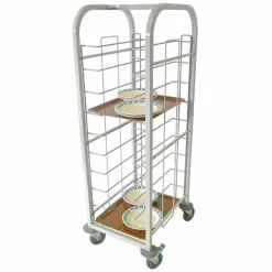 Craven Tablettwagen Stahl für 10 Tabletts