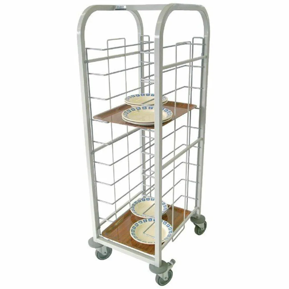 Craven Tablettwagen Stahl für 10 Tabletts