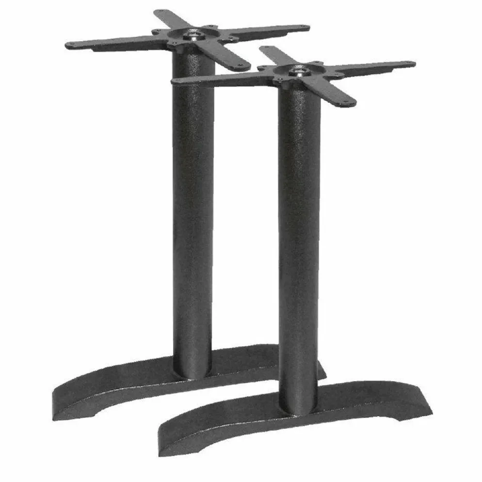 Doppeltischgestell PRIMERO Gusseisen 72cm hoch (2 Stück)