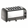 Dualit Toaster 60156 grau, 6 Scheiben