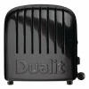 Dualit Toaster 60145 schwarz, 6 Scheiben
