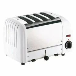 Dualit Toaster 40355 weiß, 4 Scheiben Toaster
