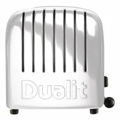 Dualit Toaster 40355 weiß, 4 Scheiben Toaster