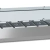 ecoFrost Aufsatzkühlvitrine für 5x 1/4 GN, 1200x335x435mm