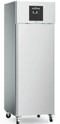 ecoFrost Edelstahl Kühlschrank RFS 400 Liter, 680x710x2010mm