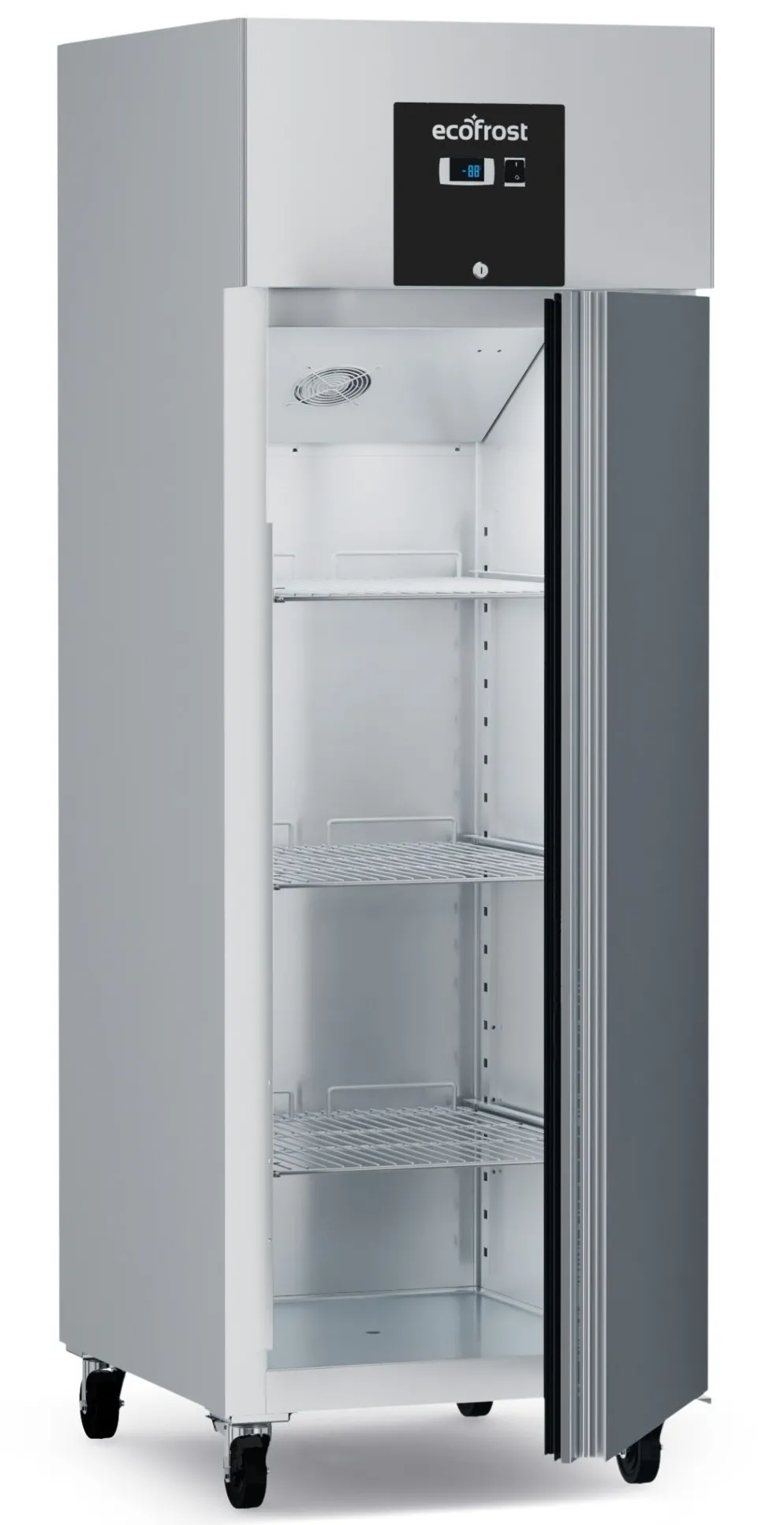 ecoFrost Edelstahl Kühlschrank RFS 600 Liter, 680x810x2010mm