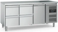 ecoFrost 700 Kühltisch 1 Tür, 4 Schubladen, 1795x700x850mm