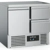 ecoFrost Kühltisch 1 Tür, 2 Schubladen, 900x700x876mm