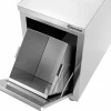 Edelstahl Abfalleimerschrank 700A1, 28 Liter
