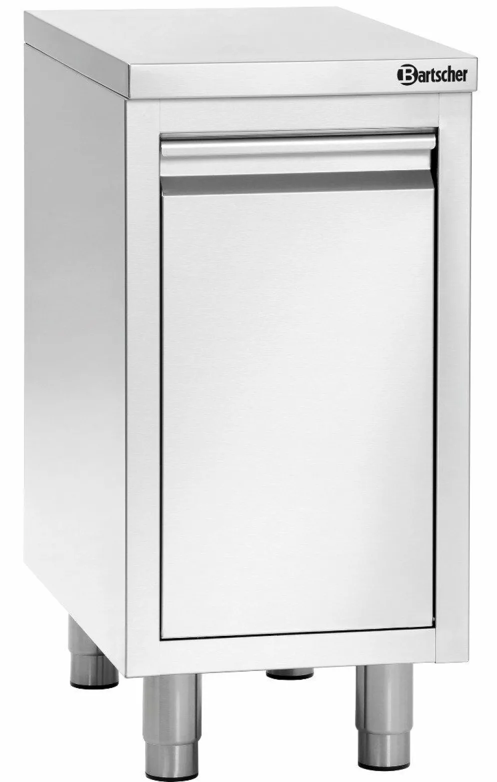 Edelstahl Abfalleimerschrank 700A1, 28 Liter