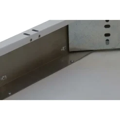 Edelstahl Arbeitstisch Breite 1200x700 mm mit Grundboden