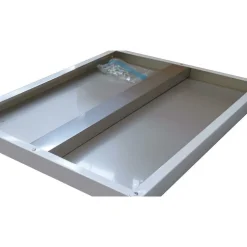 Edelstahl Arbeitstisch Breite 1000x700 mm mit Grundboden