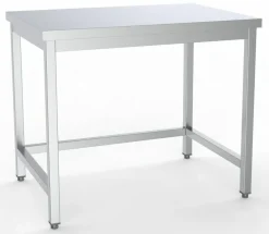 Edelstahl Arbeitstisch 1600x600mm ohne Grundboden