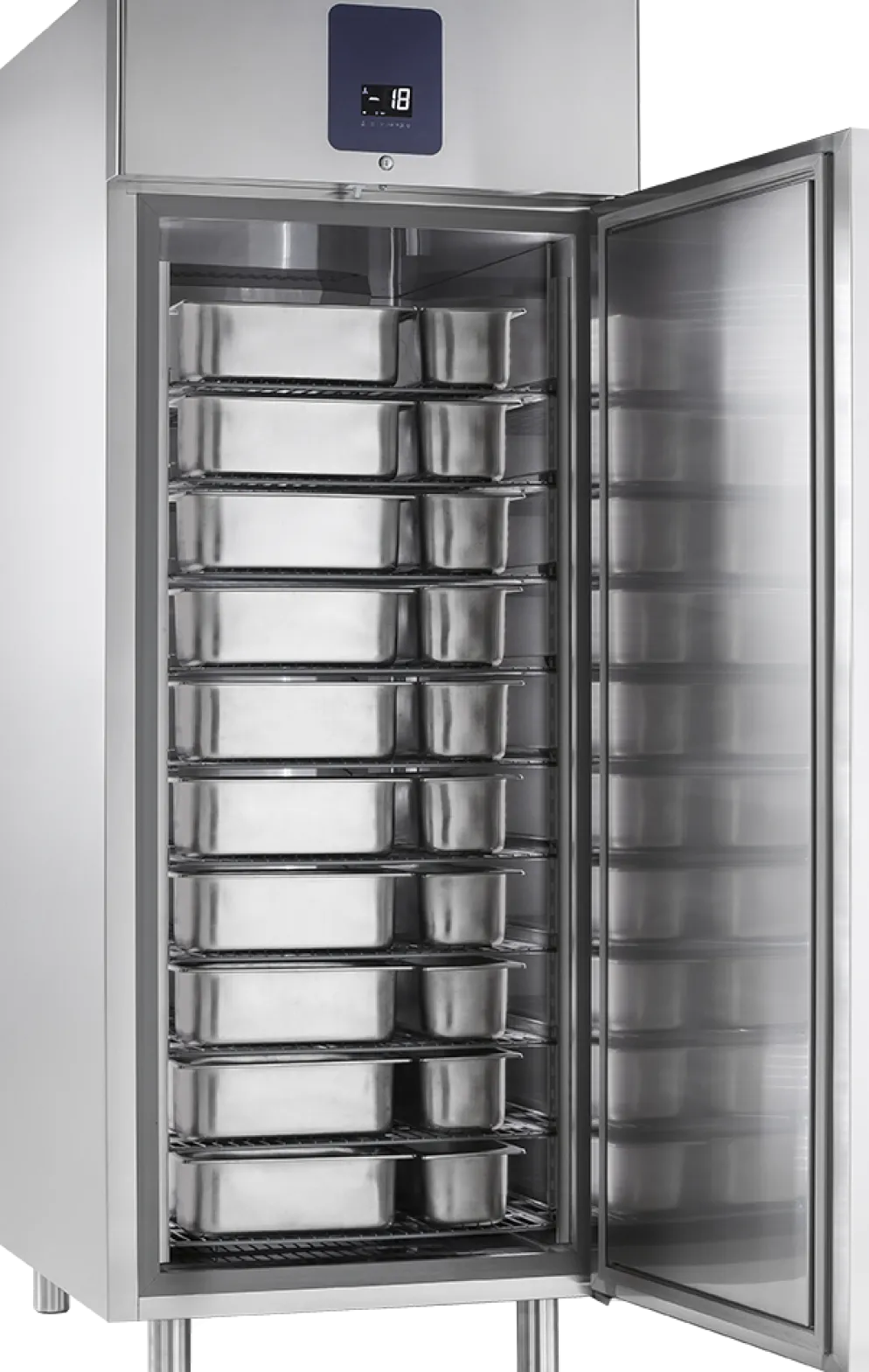 Edelstahl Eislagerschrank TK1000 Eis