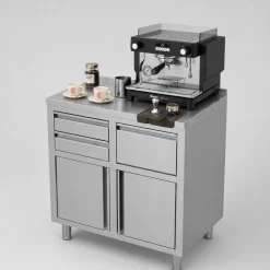 Edelstahl Kaffee Arbeitstisch 1000x600 mm