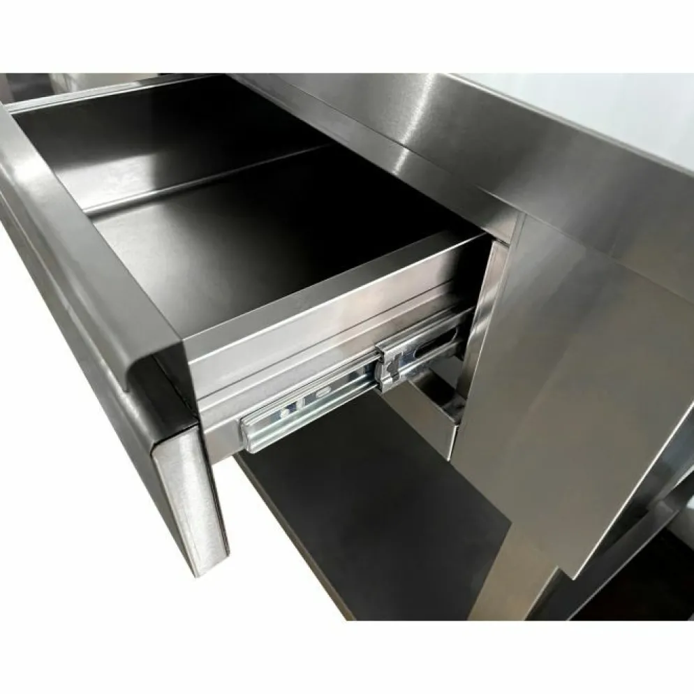Edelstahl Kaffee Arbeitstisch 1000x600 mm