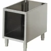 Edelstahl Untergestell offen für Kochgeräte Serie 650, Breite 400mm