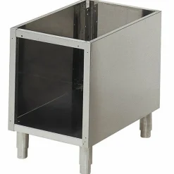 Edelstahl Untergestell offen für Kochgeräte Serie 650, Breite 400mm