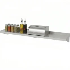 Edelstahl Wandbord 1200x400x190mm