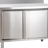 Edelstahl Wärmeschrank mit Aufkantung 1500 x 600 x 850 mm, 2,5 kW