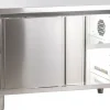 Edelstahl Wärmeschrank ohne Aufkantung 1000 x 700 x 850 mm, 2,5 kW