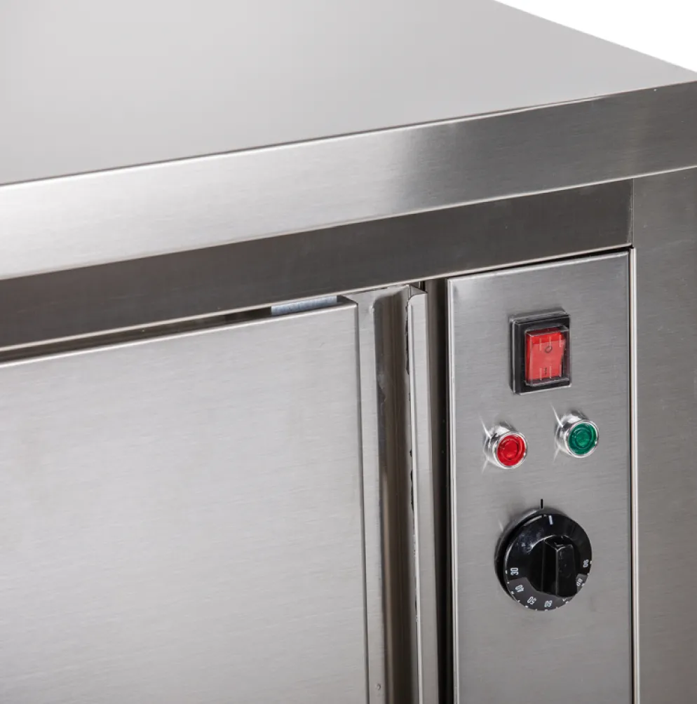 Edelstahl Wärmeschrank ohne Aufkantung 1400 x 700 x 850 mm, 2,5 kW