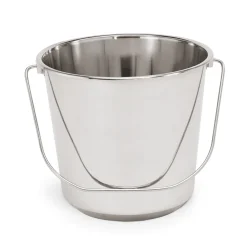 Eimer, Ø 30 cm, 14 Liter, Chromnickelstahl