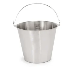 Eimer, Ø 33 cm, 15 Liter, mit Skalierung, Chromnickelstahl