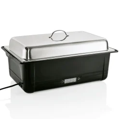 Elektro Chafing Dish GN 1/1, 58 x 35 x 28 cm,Polypropylen/Chromnickelstahl