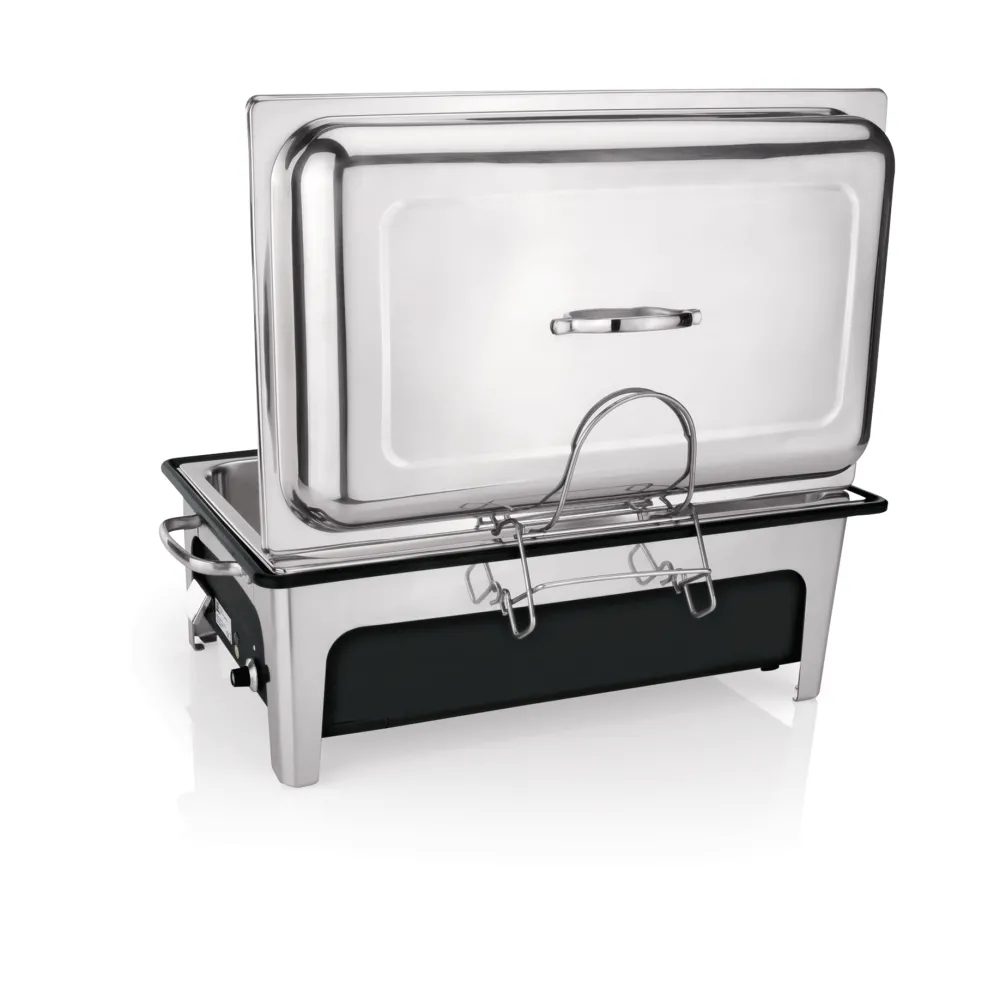 Elektro Chafing Dish GN 1/1, 64 x 35 x 26 cm,Polypropylen/Chromnickelstahl
