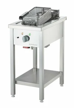 Elektro-Fritteuse als Standgerät,400x700x850 mm, 10 L, 9 kW