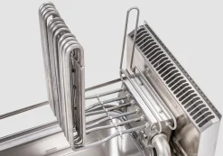 Elektro-Fritteuse 1 Becken 10 L Standgerät 9kW Klappheizung
