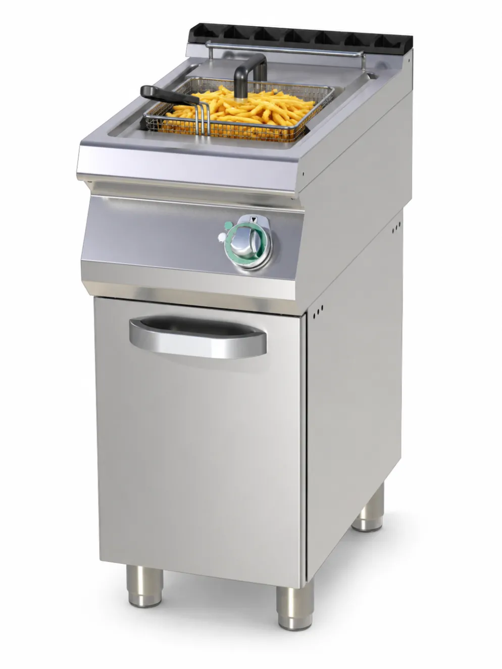 Elektro-Fritteuse FE-740/13E mit Unterschrank 1x 13 Liter, 9,9 kW, 400 V