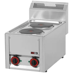 Elektro-Kochherd RED600 2 Platten Ø180mm, Breite 330mm 400V