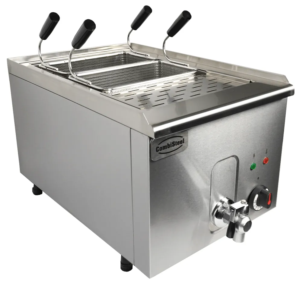 Elektro Nudelkocher 23L inkl. Körbe, Tischgerät 4,5 kW