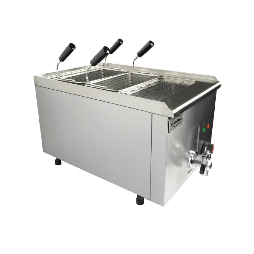Elektro Nudelkocher 23L inkl. Körbe, Tischgerät 4,5 kW
